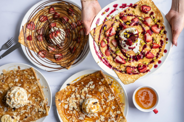 Sweet crepes from Four Frogs